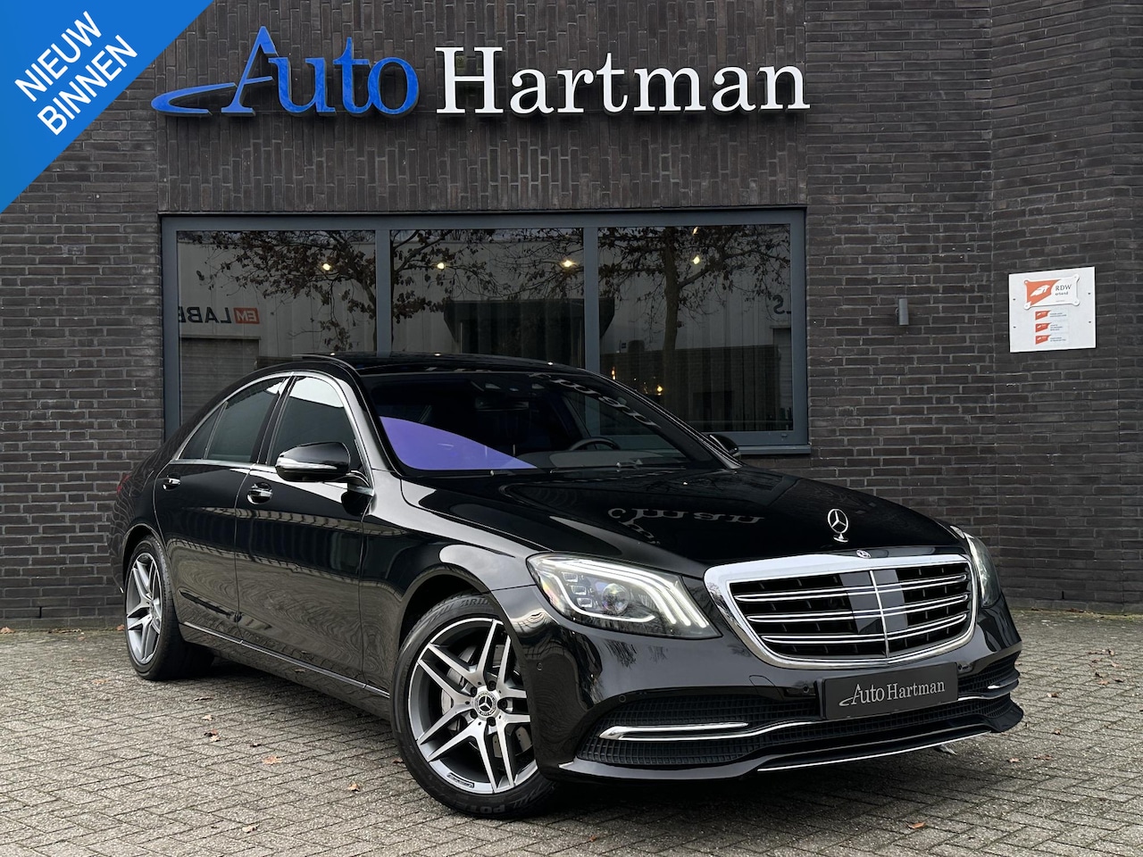 Mercedes-Benz S-klasse - 350d 4Matic Premium Plus REAR-ENTERTAINMENT|MASSAGE|BURMESTER|STOELVENTILATIE - AutoWereld.nl
