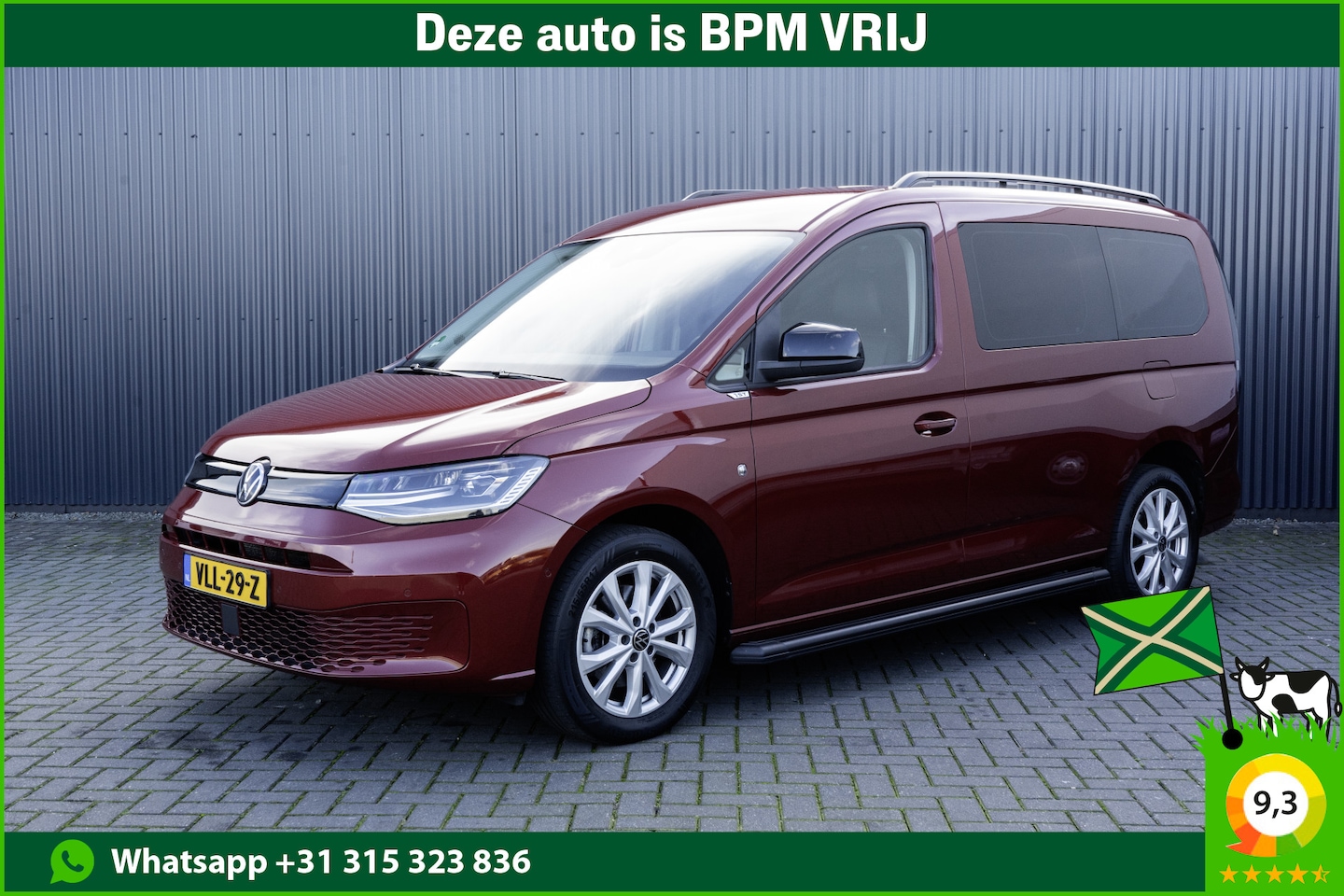 Volkswagen Caddy Cargo Maxi - 2.0TDI 122PK | Leder | Virtual Cockpit | Camera | Carplay | Led | Side-bars 2.0 TDI 1st Ed - AutoWereld.nl