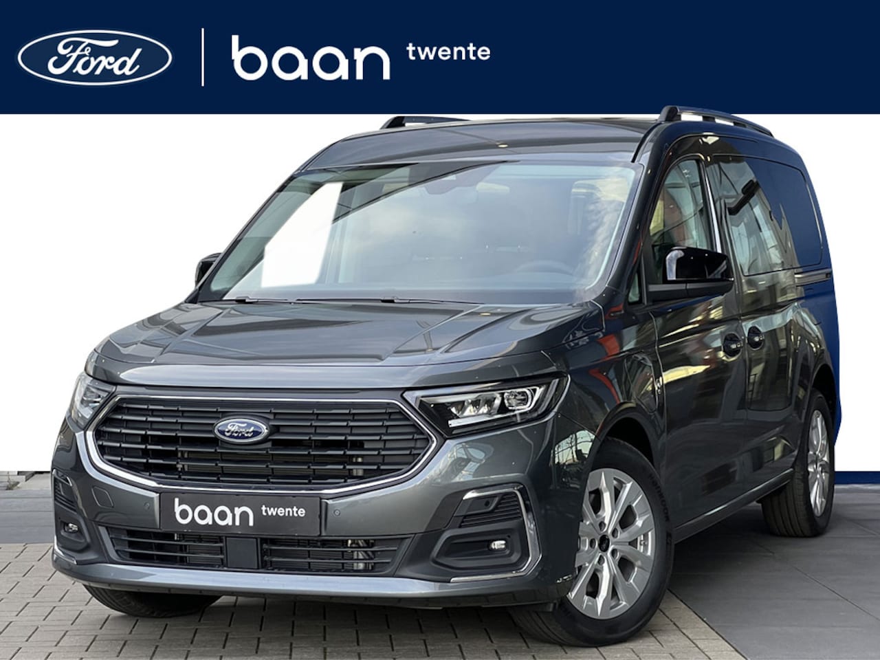 Ford Tourneo Connect - 1.5 Plug-IN Hybrid 150 PK Automaat Titanium L2 | 5 jaar Ford Protect | 7 zits | LED koplam - AutoWereld.nl