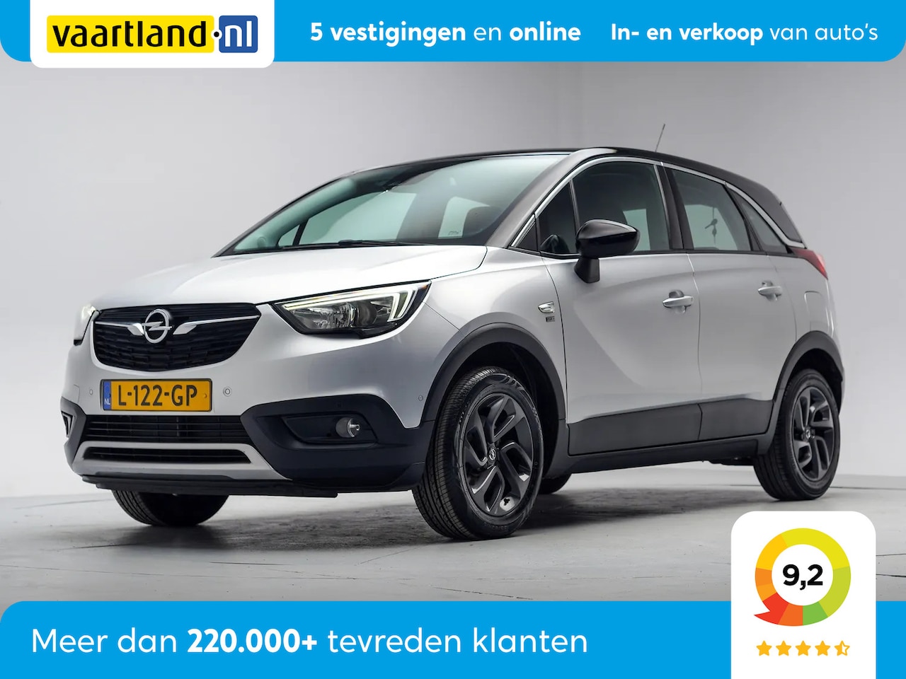 Opel Crossland X - 1,2 Turbo Online Edition [ Apple-Carplay cruise Unieke km stand] - AutoWereld.nl