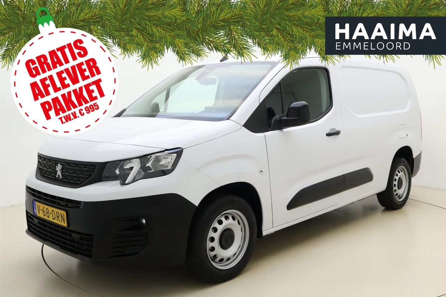 Peugeot Partner - 1.5 BlueHDi 130pk S&S L2 | Trekhaak | Navigatie | Airco | Parkeercamera/-sensoren | Apple - AutoWereld.nl