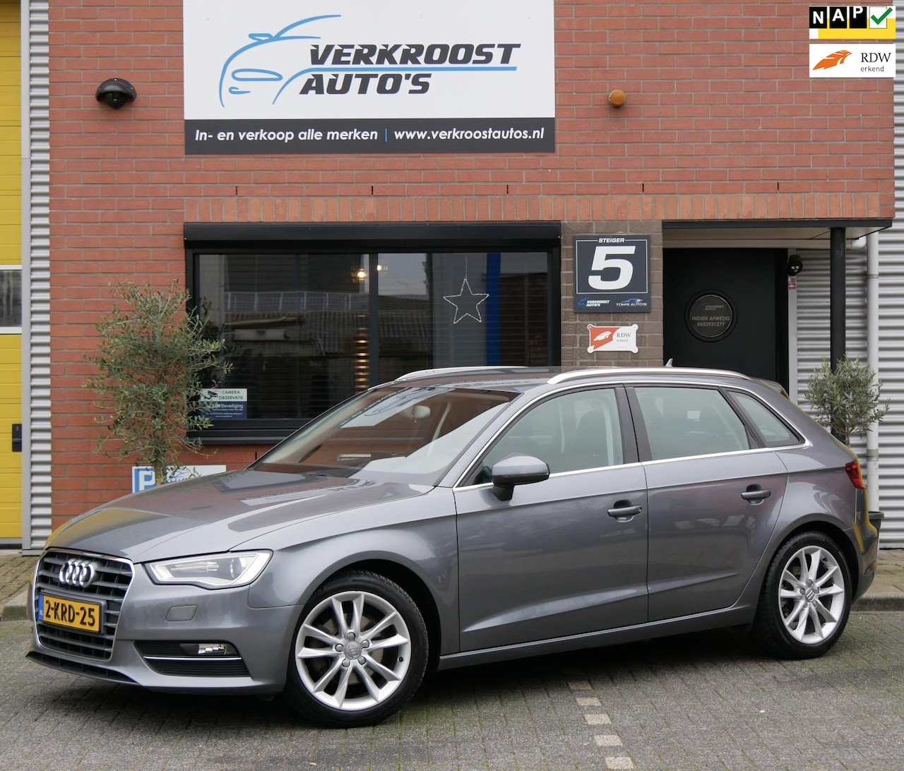 Audi A3 Sportback - 1.4 TFSI Ambition Pro Line plus. navi. clima. zeer mooi - AutoWereld.nl