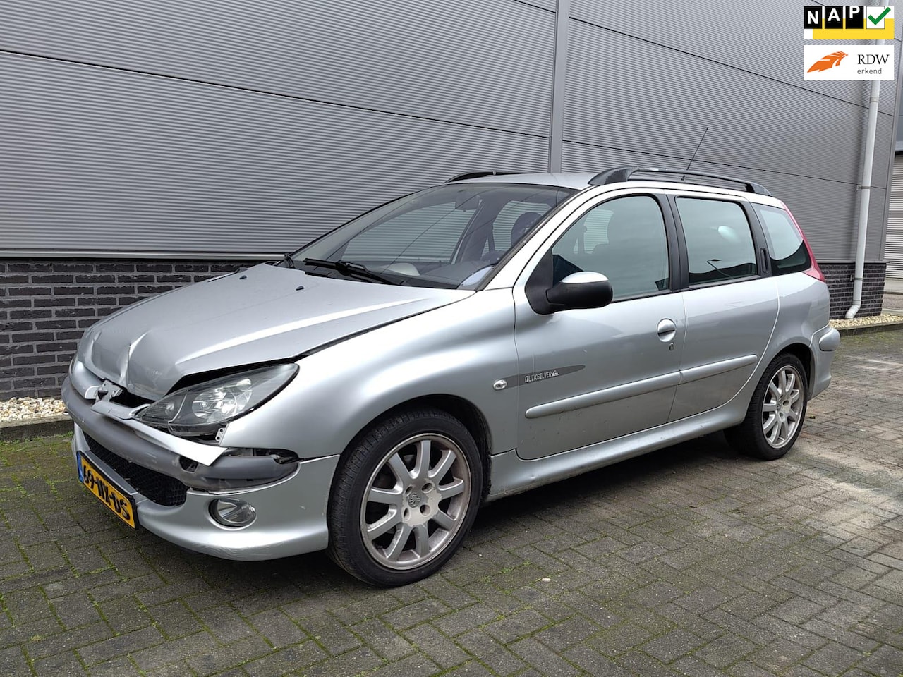 Peugeot 206 SW - 1.6-16V Griffe - NAP - Schade - APK tot 09-09-2026 - AutoWereld.nl