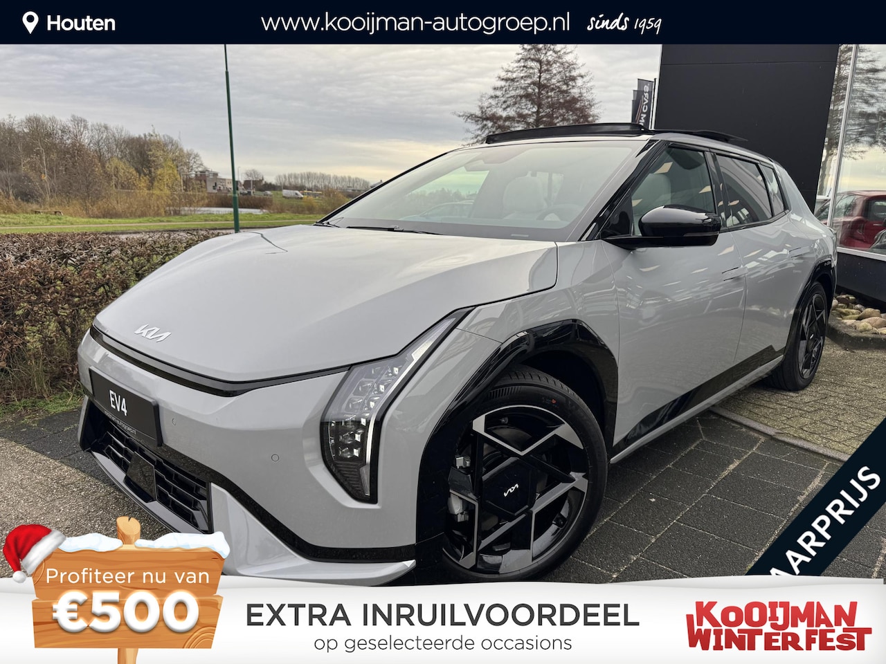 Kia EV4 - GT-Line 81.4 kWh Uit Voorraad Leverbaar!!, Voorraadkorting!, Complete Uitvoering!, Incl. I - AutoWereld.nl