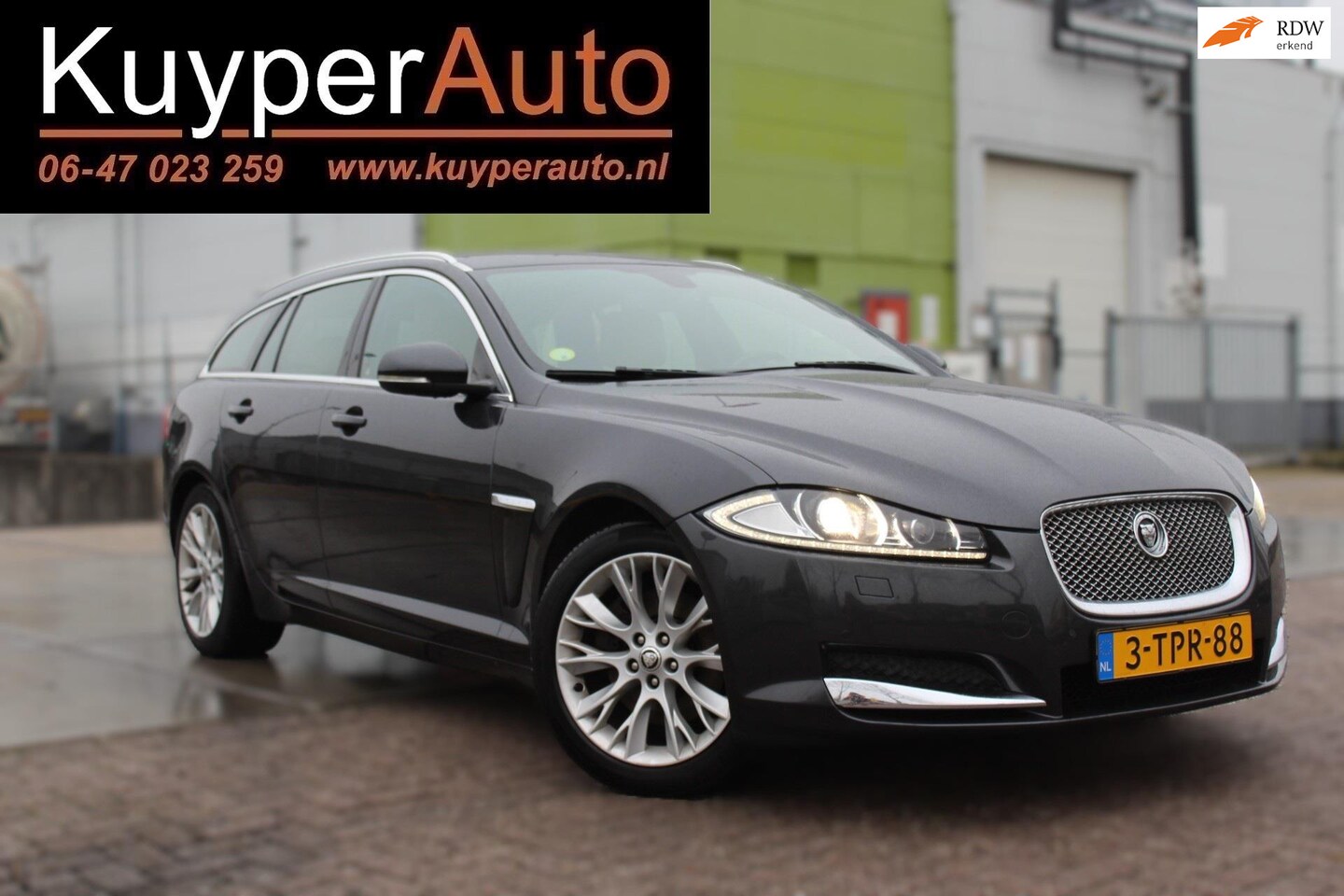 Jaguar XF Sportbrake - 2.2D S Premium Business Edition nette automaat vol leder trekhaak - AutoWereld.nl
