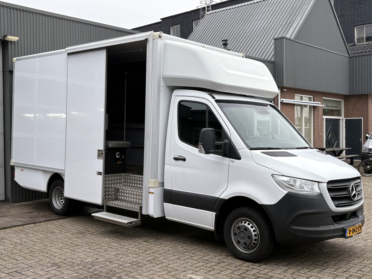 Mercedes-Benz Sprinter - 316 2.2 CDI L3 432 Bakwagen Werkplaatsinrichting Kastinrichting Aggregaat Dometic aircondi - AutoWereld.nl