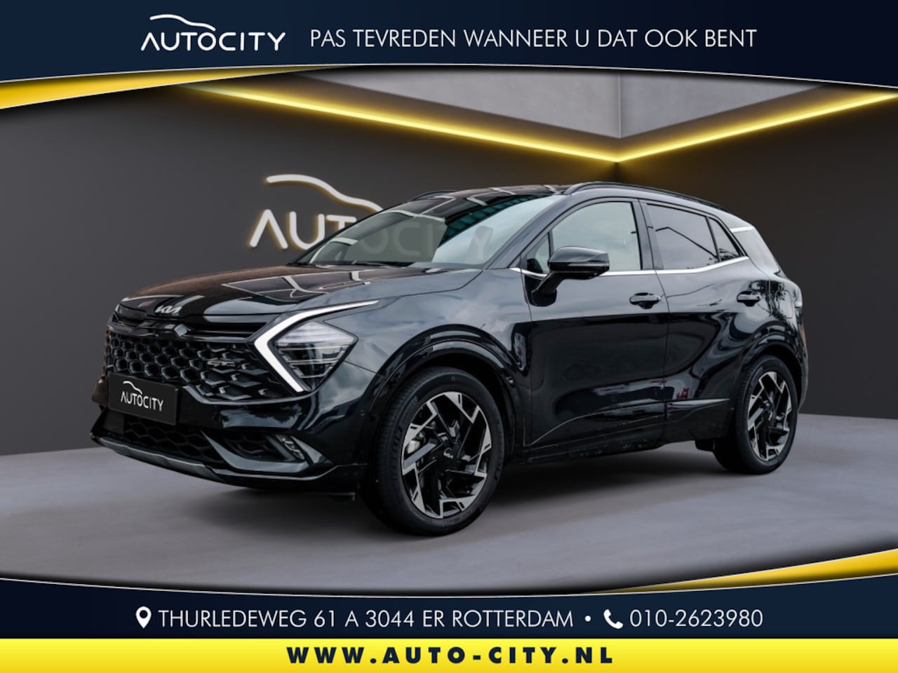 Kia Sportage - 1.6 T-GDi Plug-in Hybrid AWD GT-PlusLine Pano l Leder l 360 Came - AutoWereld.nl
