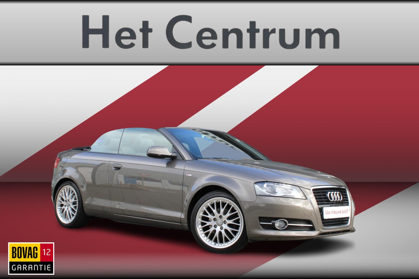 Audi A3 Cabriolet - 1.4 TFSI 125PK Ambition Pro Line S / Xenon Verlichting / Navigatie / 18''Velgen / Climatro - AutoWereld.nl