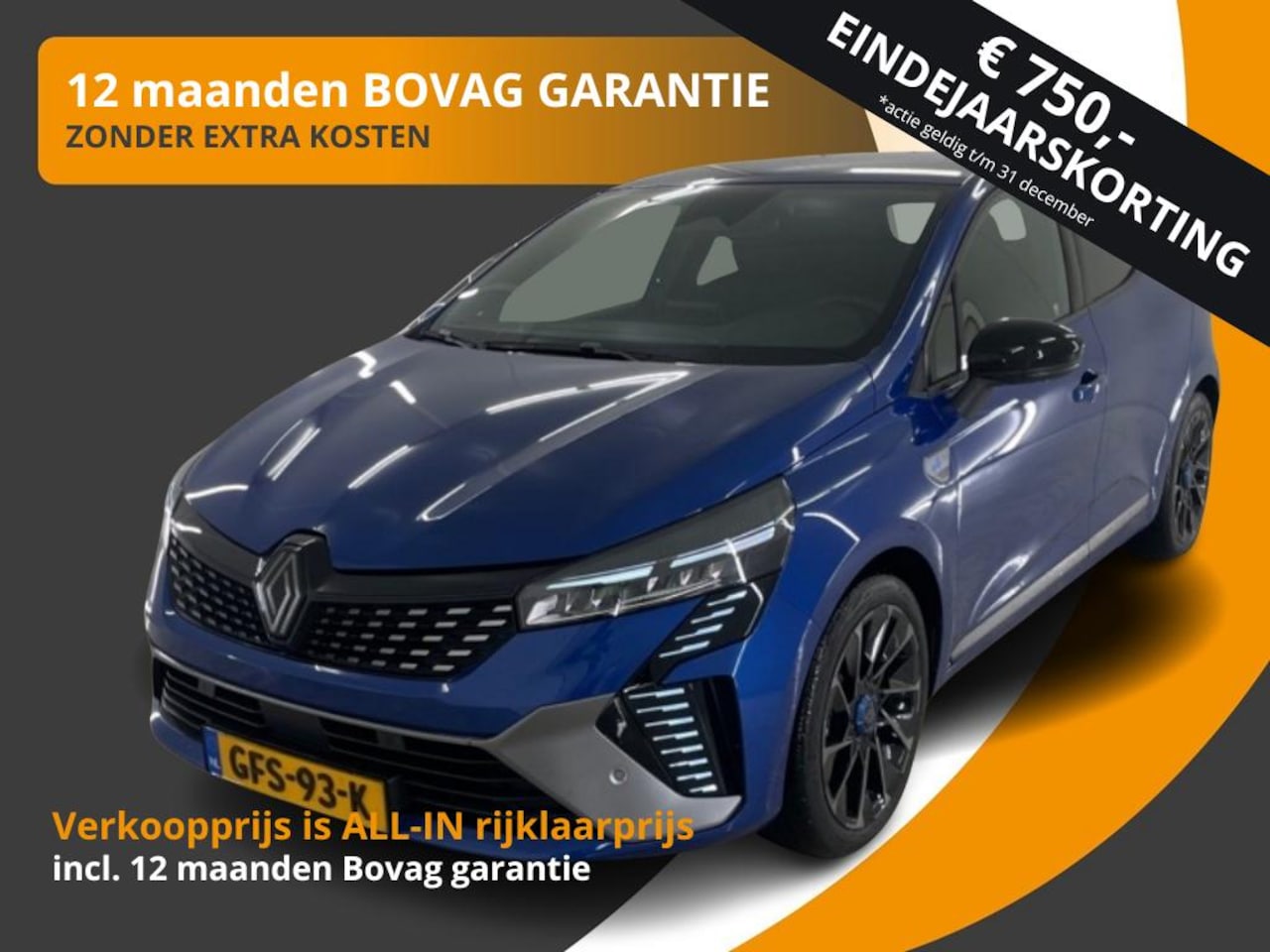 Renault Clio - 1.6 E-TECH ESPRIT-ALPINE SPORT FULL OPTIONS! NL-AUTO/1E EIG. - AutoWereld.nl