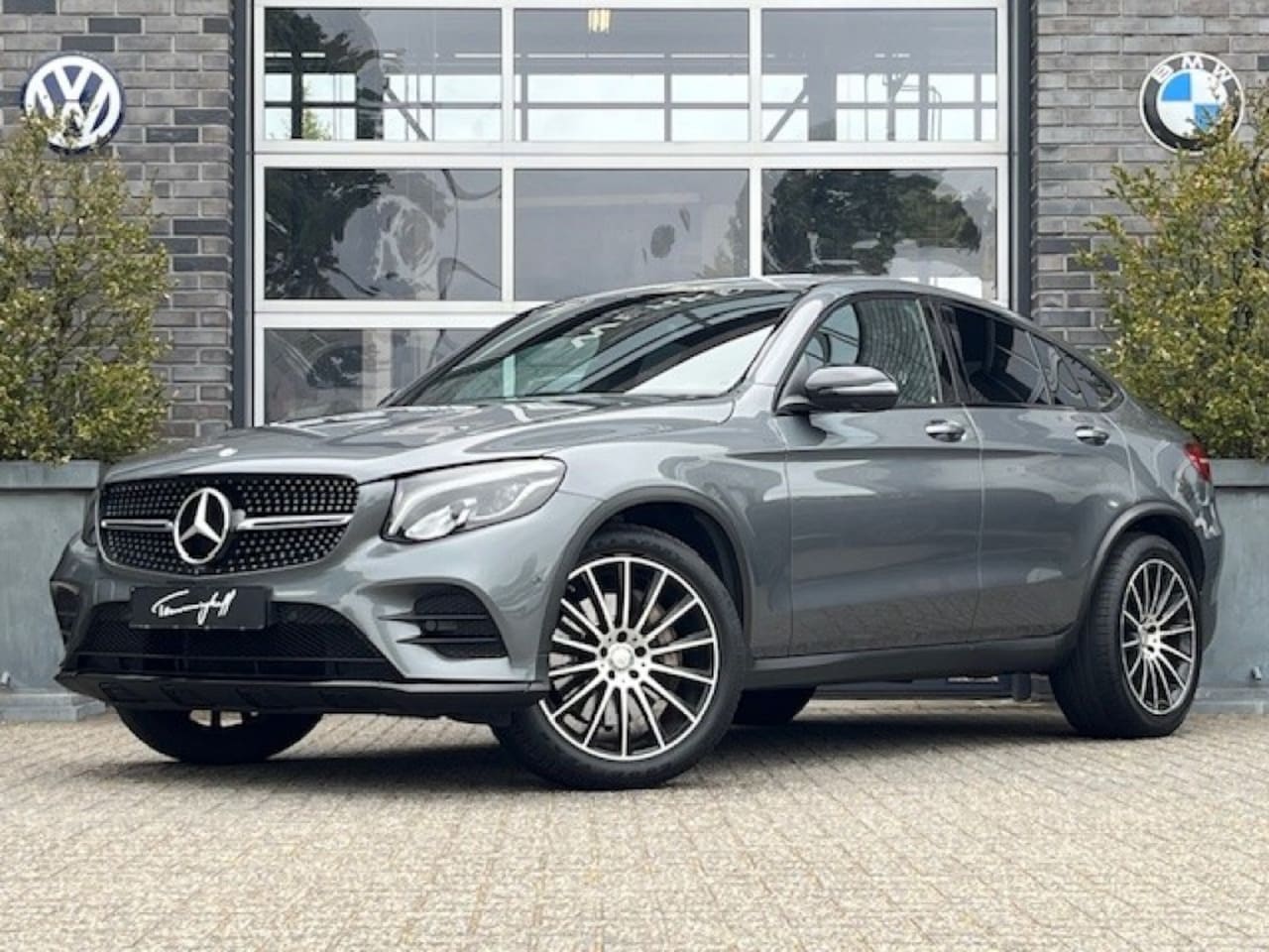 Mercedes-Benz GLC-klasse - COUPE 220 D 4M. EDITION 1 AMG - SCH./KANT. DAK - TREKH. - 20 INCH - AutoWereld.nl