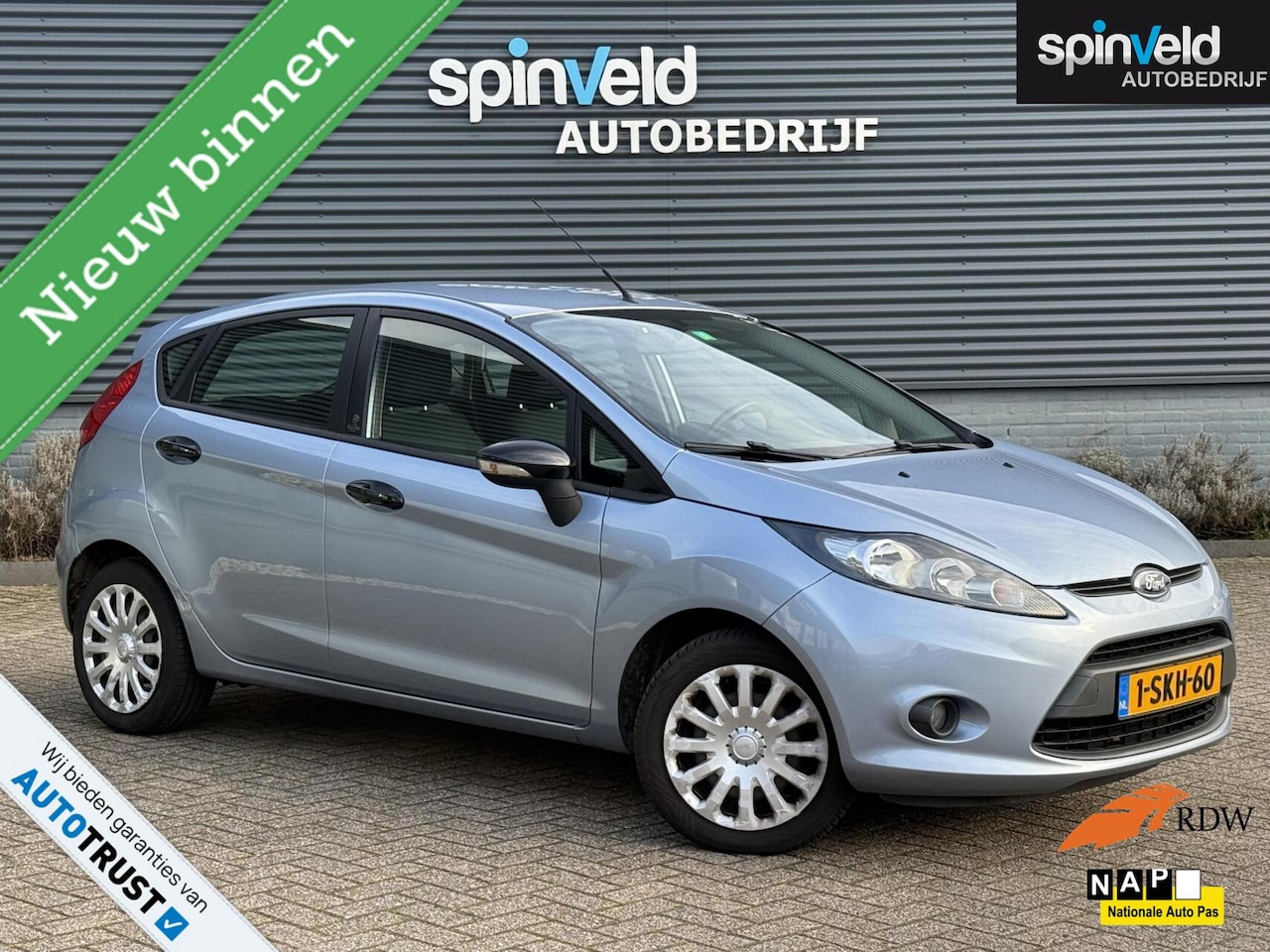 Ford Fiesta - 1.25 Titanium BJ`12 Dealer ond. Airco Stoelverw. - AutoWereld.nl