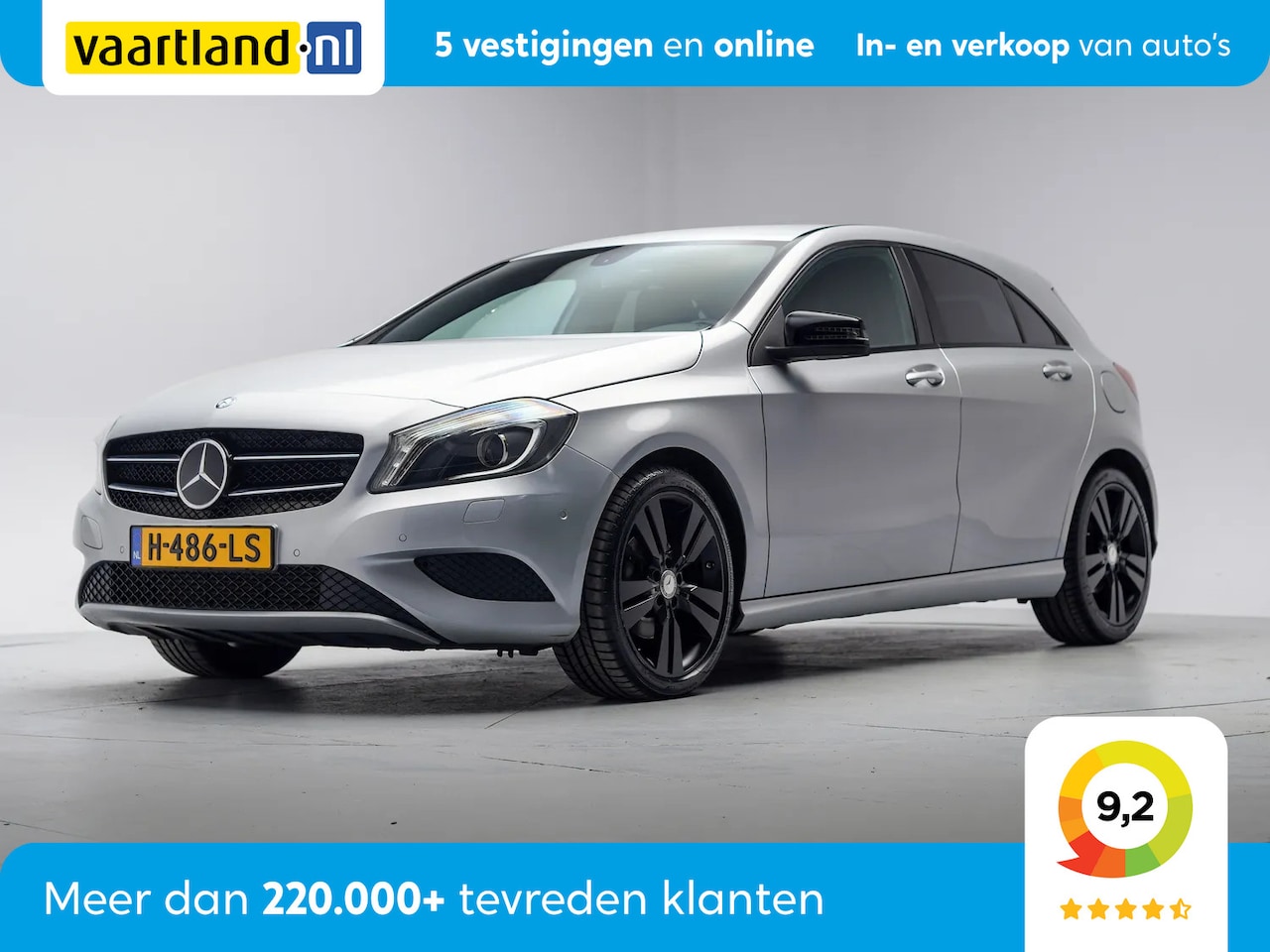 Mercedes-Benz A-klasse - 180 Prestige Aut. [ Xenon Half Leer Stoelverwarming ] - AutoWereld.nl