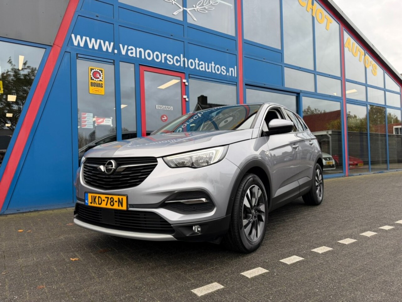 Opel Grandland X - 1.2 130pk Navi Carplay Camera Led Airco(ECC) bj2020 - AutoWereld.nl