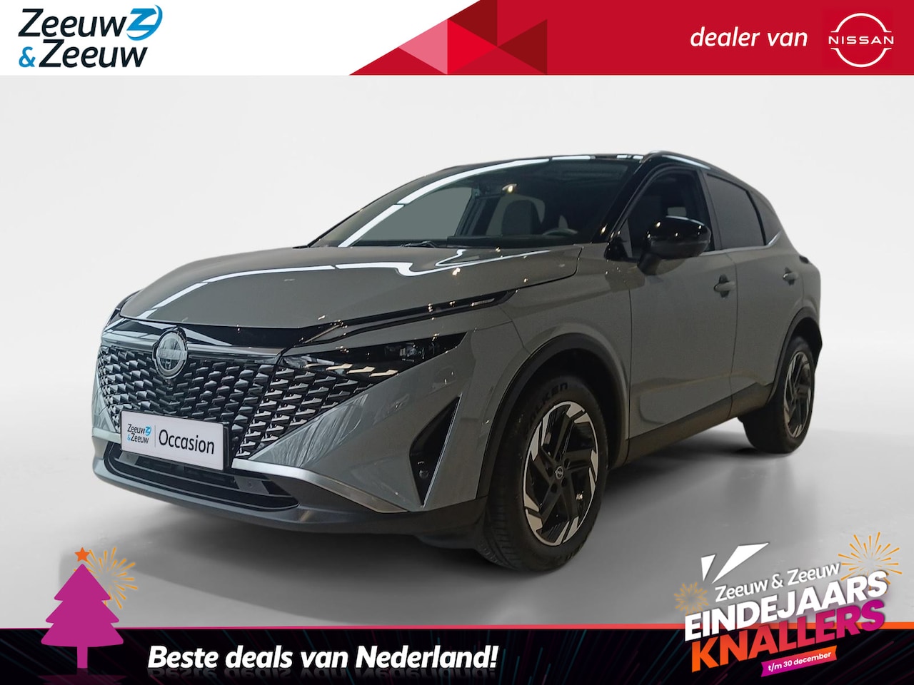 Nissan Qashqai - N-Connecta *Cold pack*Easy pack*Google Navigatie*Parkeersensoren voor en achter*360grd Cam - AutoWereld.nl