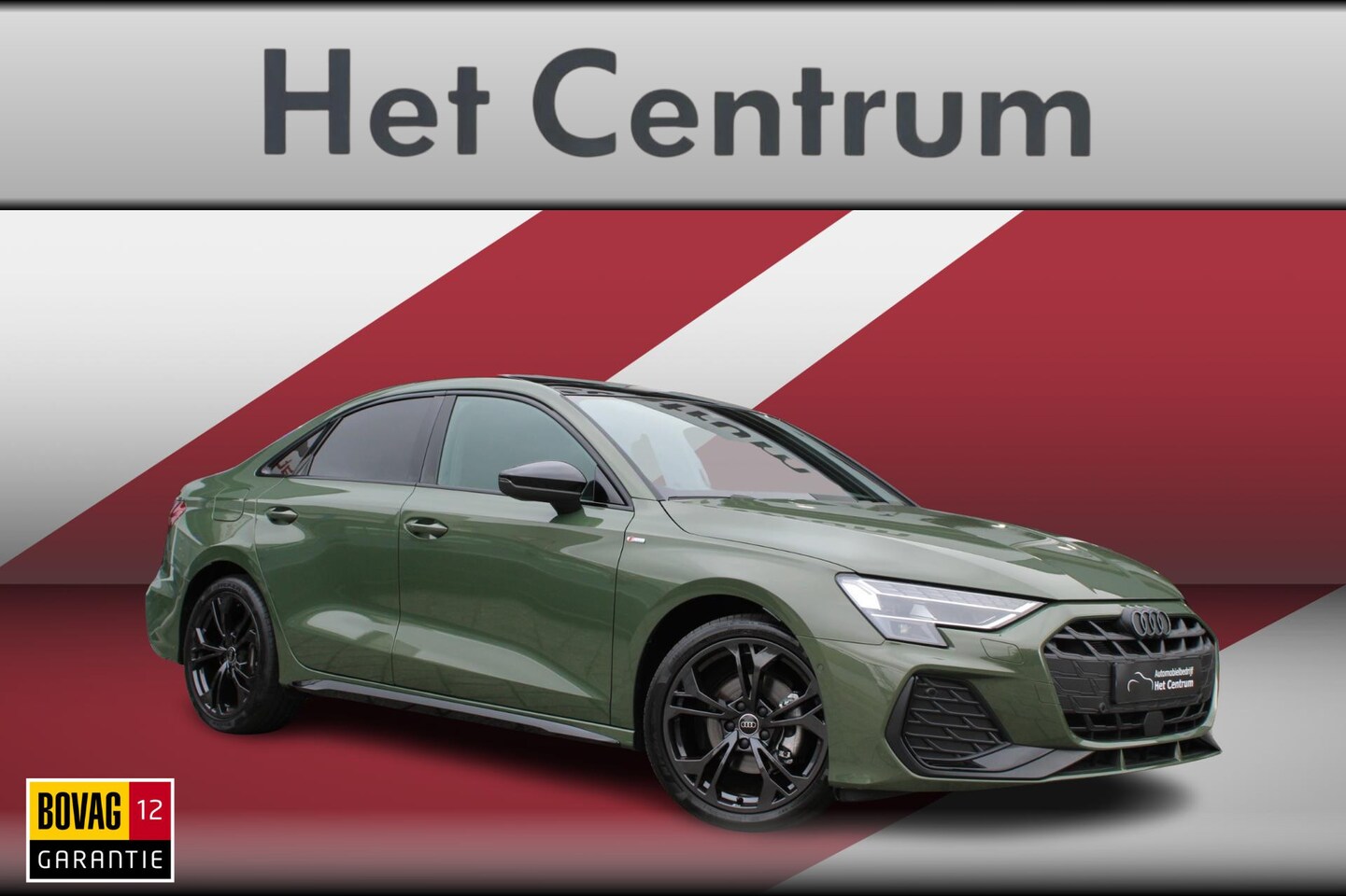 Audi A3 Limousine - 35TFSI 150PK Automaat S-Line / / ACC / Panoramadak / Alcantara / Verwarmbare voorstoelen / - AutoWereld.nl