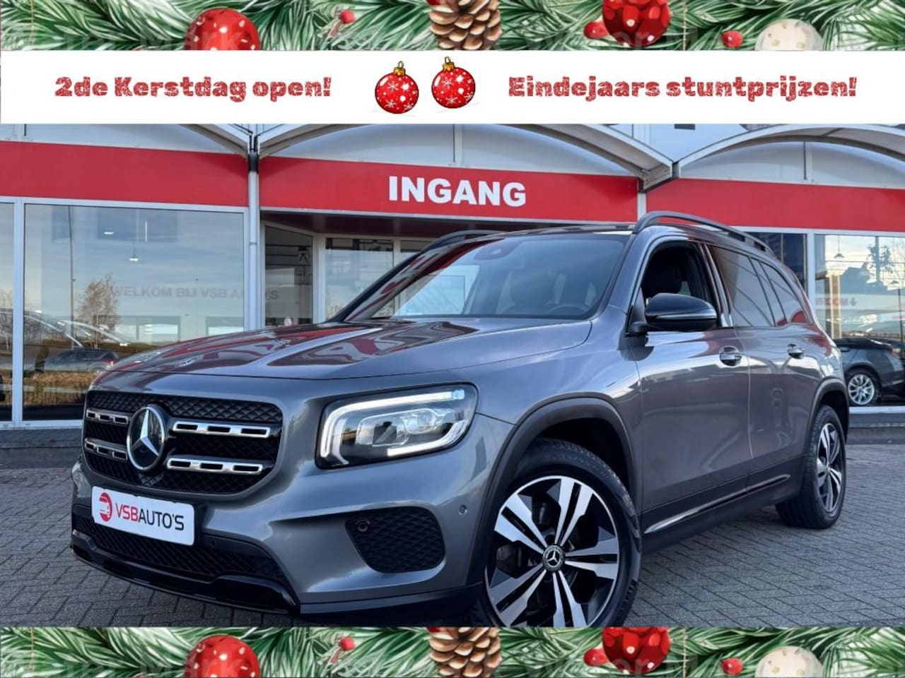 Mercedes-Benz GLB - GLB 200 AUT. 163PK PREMIUM-PLUS 7-PERS. NAVIGATIE CAMERA TREKHAAK CARPLAY PDC - AutoWereld.nl