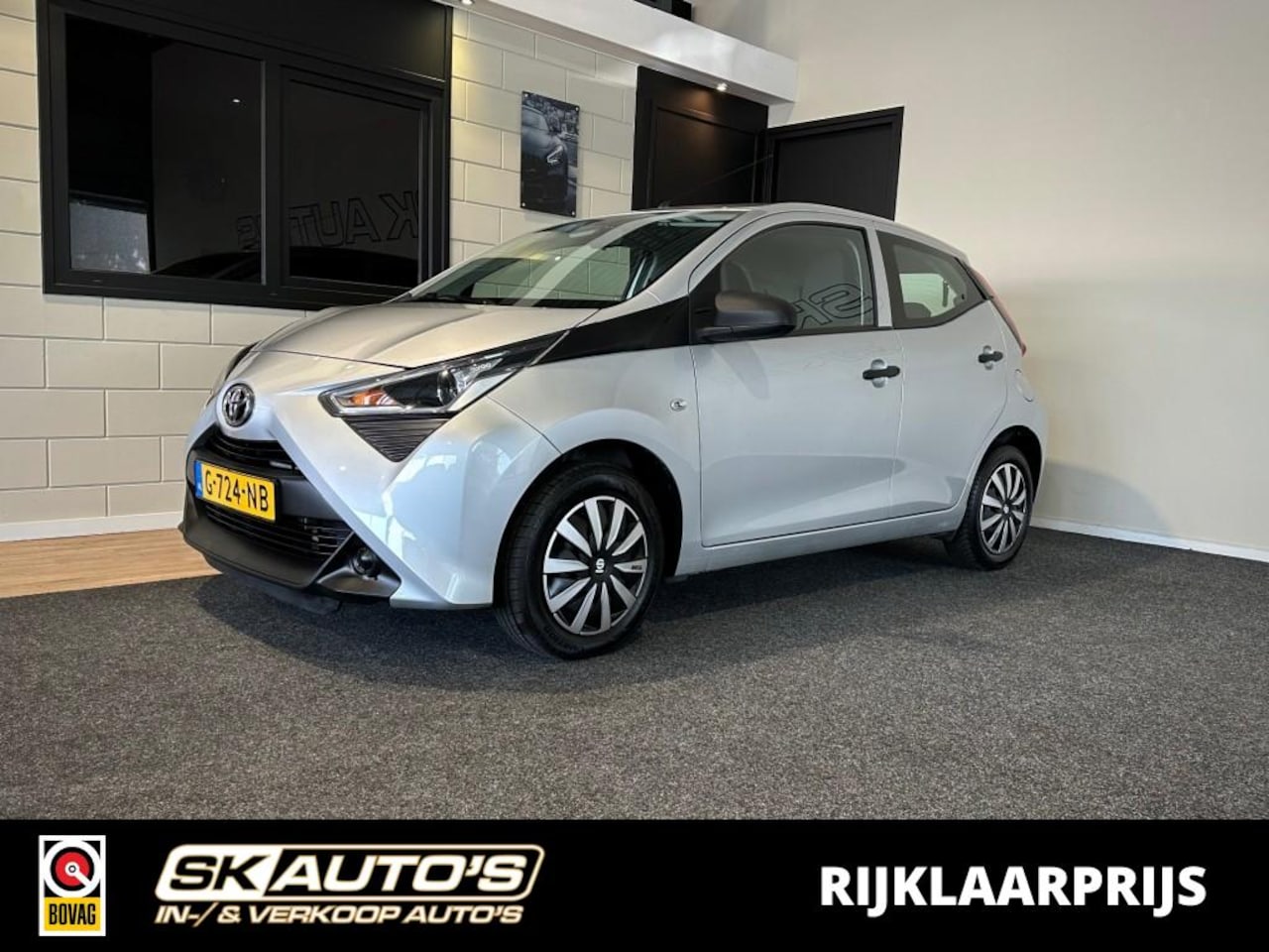 Toyota Aygo - 1.0 VVT-I X-FUN l AIRCO l ELEK RAMEN l LED l BLUETOOTH l NAP l - AutoWereld.nl