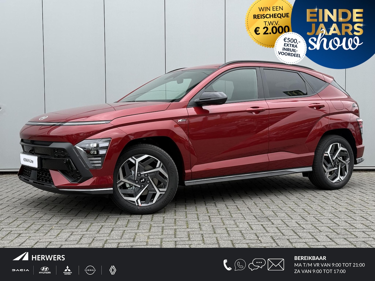 Hyundai Kona - 1.6 GDI HEV N Line / MY 2026 / 3000 Voordeel / Stoelverkoeling / Stuurverwarming / Stoelve - AutoWereld.nl