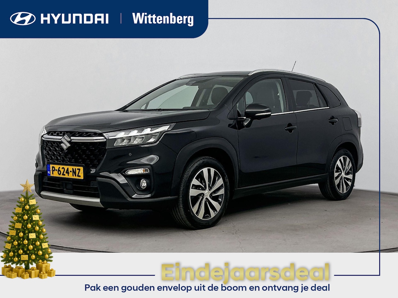 Suzuki S-Cross - 1.4 Boosterjet Style Smart Hybrid | 1e Eig. | Panoramadak | Stoelverwarming | 360 Camera | - AutoWereld.nl