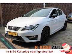 SEAT Leon - 1.8 TSI FR Connect, AUTOMAAT, PANAROMADAK, LEDER+ALCANTARA BEKLEDING, NAVIGATIE, ZWARTE LM