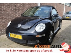 Volkswagen New Beetle Cabriolet - 1.6 Highline, VOLLEDIGE ONDERHOUDSBOEKJES, LM VELGEN, LEDEREN BEKLEDING, CABRIO, STOELVERW
