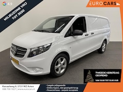 Mercedes-Benz Vito - 114 CDI Lang Automaat Airco 2X schuifdeur Adaptieve Cruise Control Navi LM velgen Leder