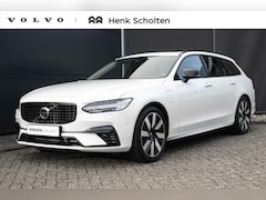 Volvo V90 - T6 Automaat AWD Ultra Dark | Verwarmde Voorstoelen en Stuurwiel | Standkachel | Panoramisc