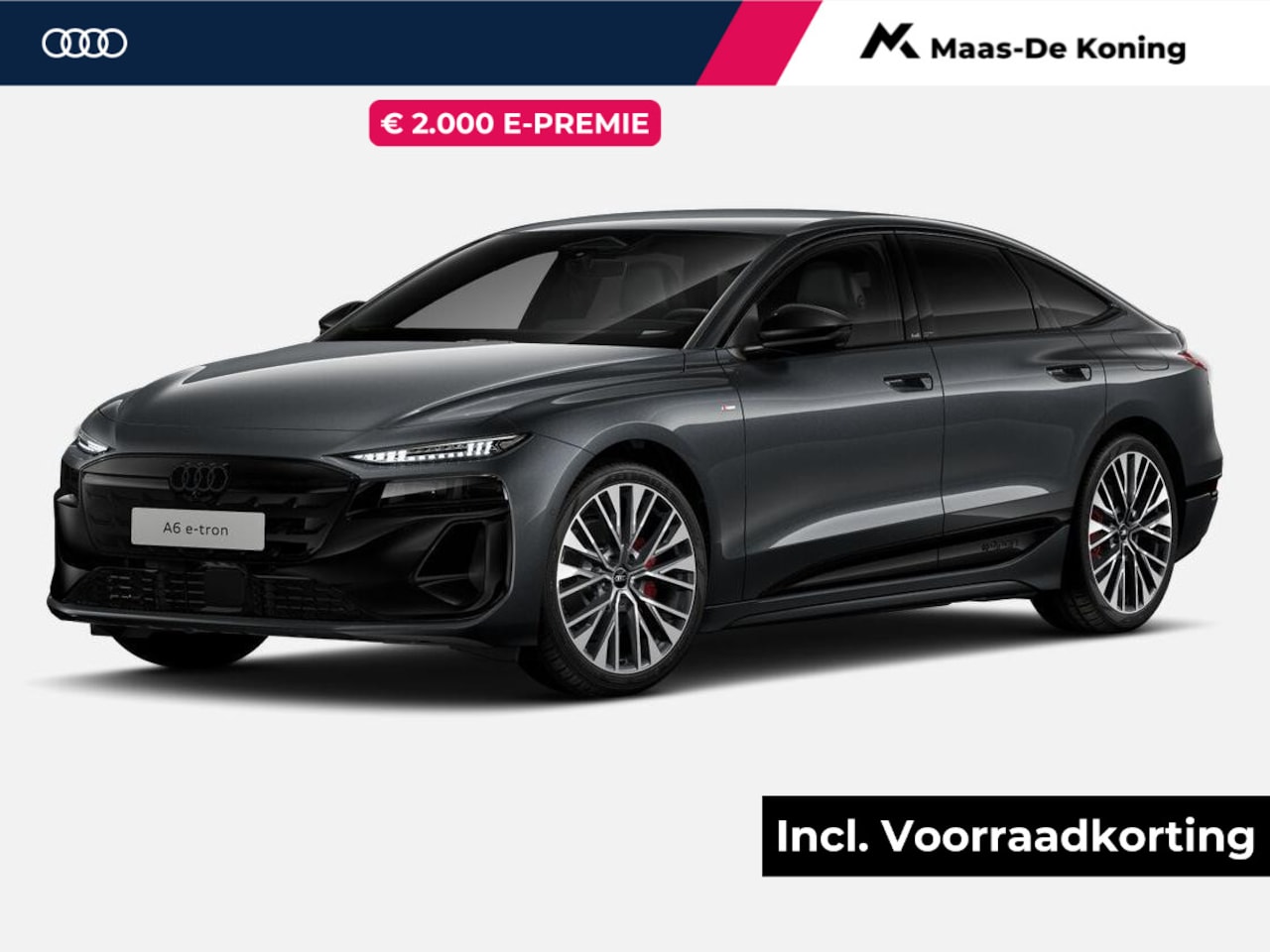 Audi A6 Sportback e-tron - S edition 286 PK · Sportstoelen leder zwart · Exterieurpakket zwart · Privacy glas - AutoWereld.nl