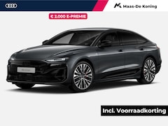 Audi A6 Sportback e-tron - S edition 286 PK · Sportstoelen leder zwart · Exterieurpakket zwart · Privacy glas