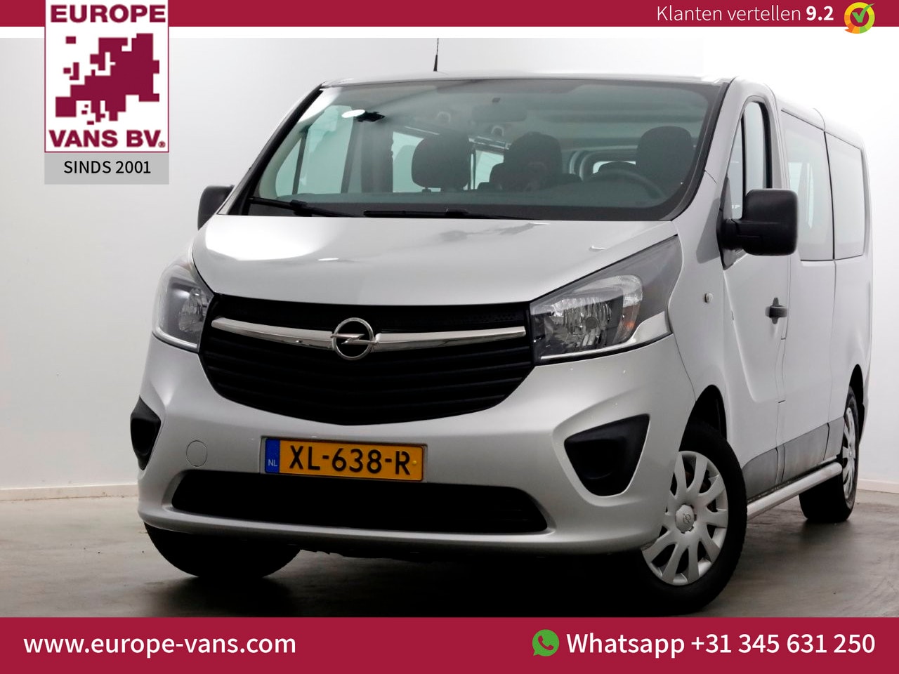 Opel Vivaro Combi - 1.6 CDTI 120pk E6 L2H1 Personenbus Incl BTW/BPM 01-2019 - AutoWereld.nl