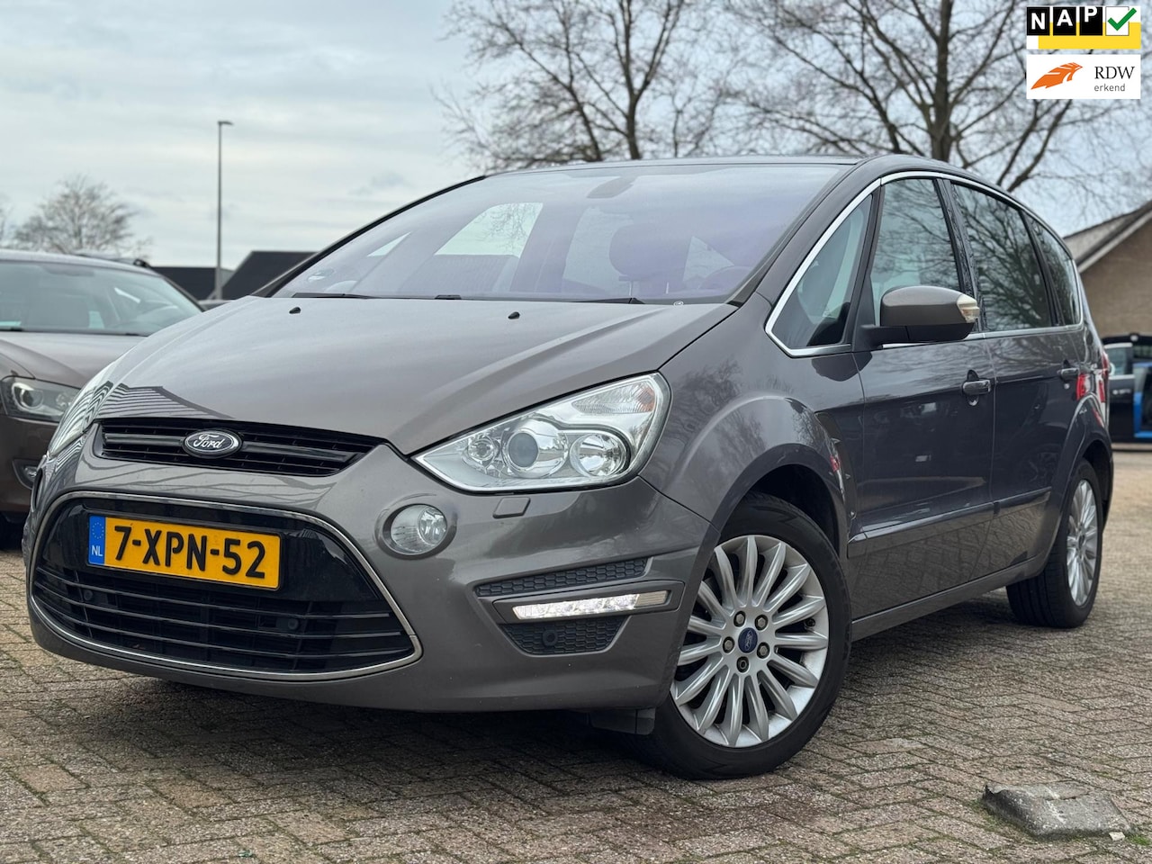 Ford S-Max - 1.6 EcoBoost Titanium 7p. NAVI PANORAMA DAK CAMERA - AutoWereld.nl