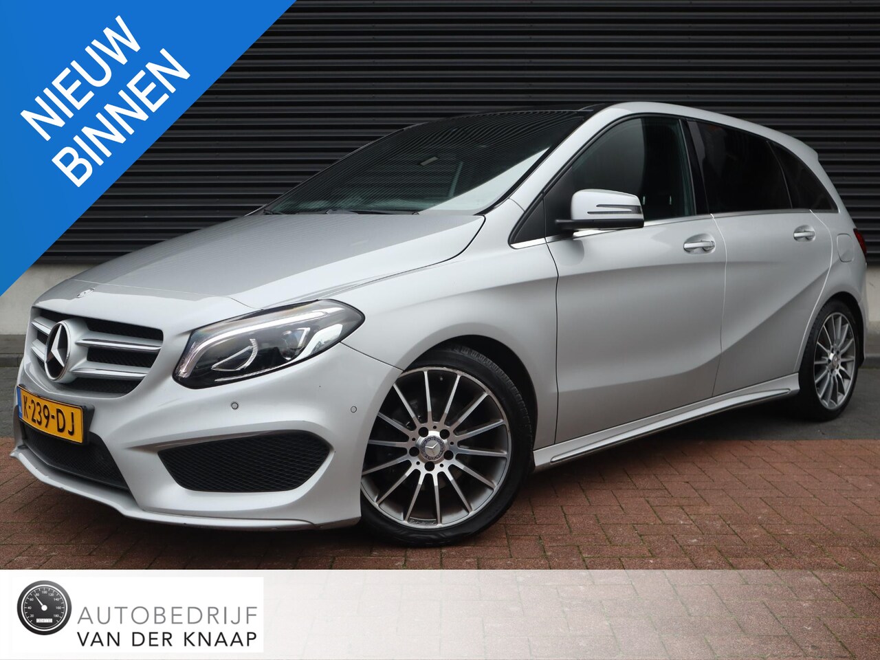 Mercedes-Benz B-klasse - 180 AMG Night Edition Plus | Clima | Cruise | Multimedia/Navi | Schuifkantel | Memory | PD - AutoWereld.nl