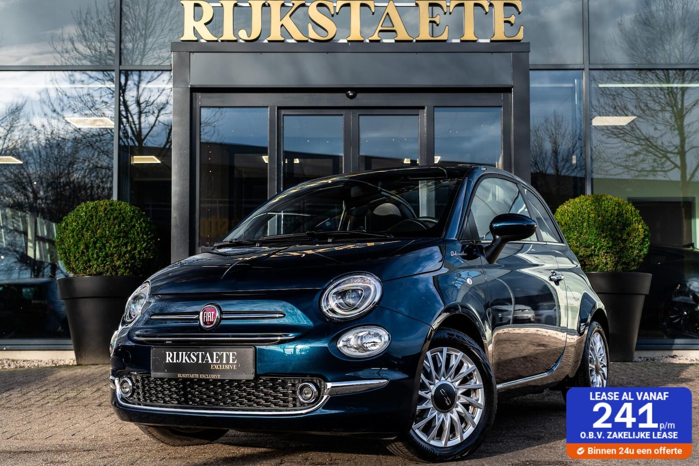 Fiat 500 C - 1.0 Hybrid Dolcevita|CABRIO|CLIMATE|CARPLAY|NAV - AutoWereld.nl