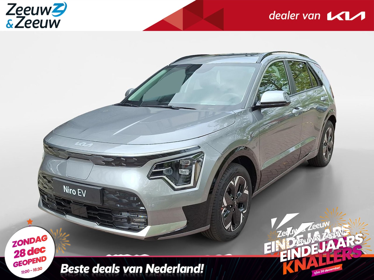 Kia Niro EV - Plus Advanced 64.8 kWh | Enkele kleuren op voorraad bel voor info | NU €7777,- inruilpremi - AutoWereld.nl