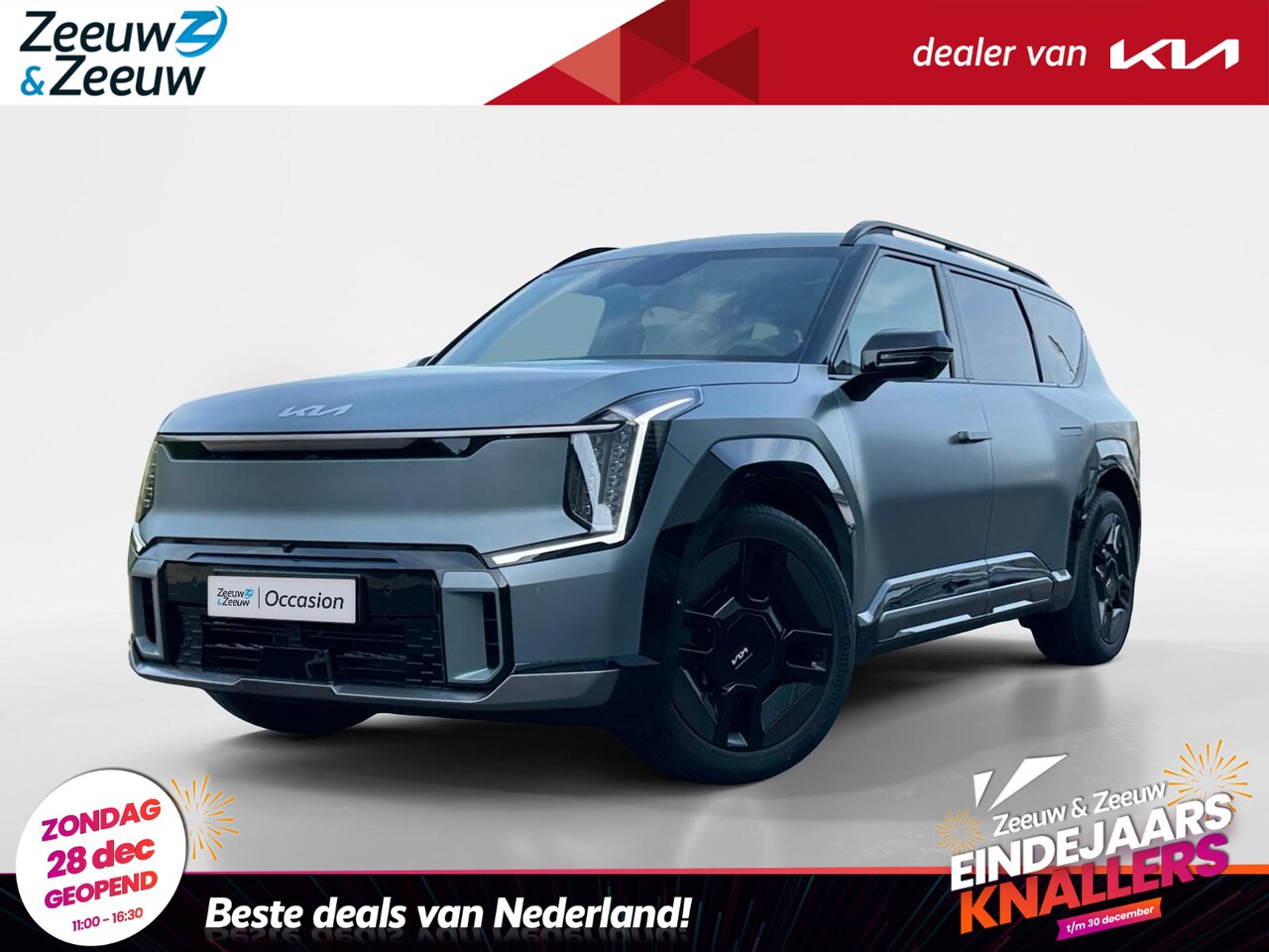 Kia EV9 - GT-Line AWD 6p. 99.8 kWh Nu te bestellen | UNIEKE KLEUR | € 4.000 Inruilpremie | €700 kort - AutoWereld.nl