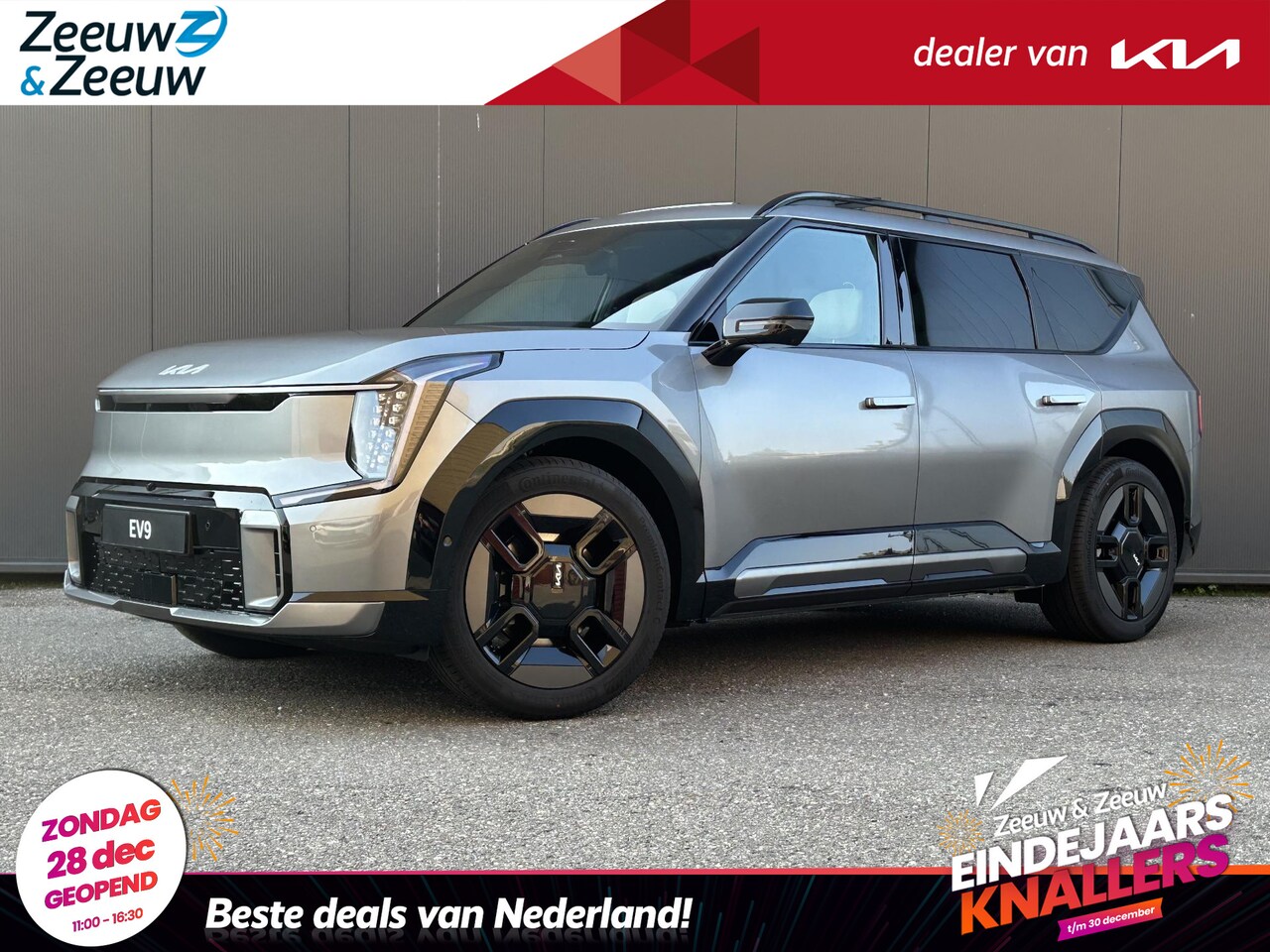 Kia EV9 - Plus AWD 99.8 kWh 2,99 % Financieringsactie | € 3000 korting | Vegan lederen stoelbekledin - AutoWereld.nl