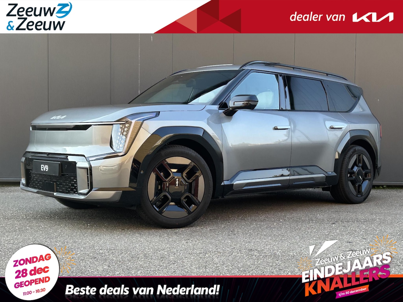 Kia EV9 - Plus 99.8 kWh RWD | 2,99 % Financieringsactie | € 4000 korting | Vegan lederen stoelbekled - AutoWereld.nl
