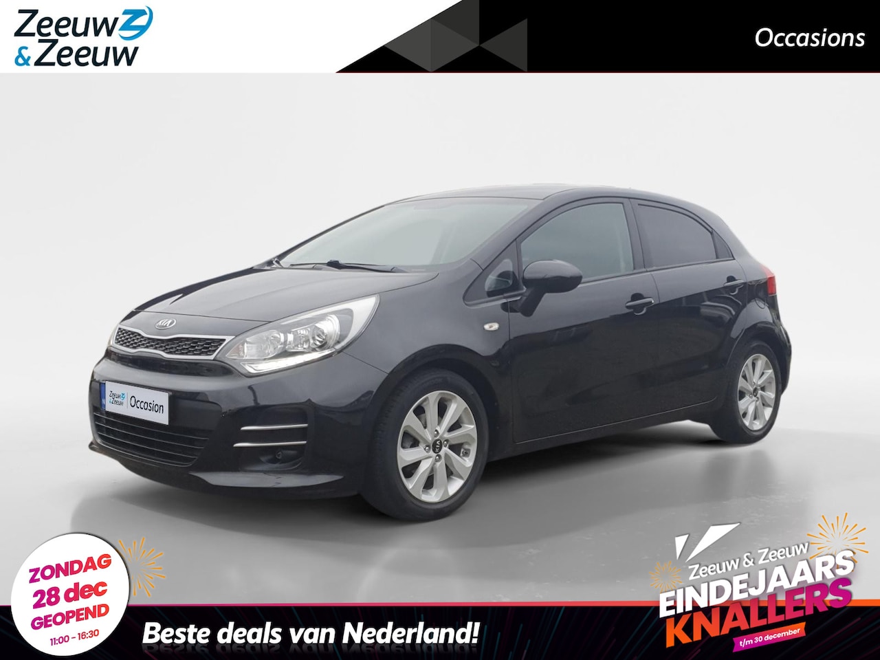 Kia Rio - 1.2 CVVT DynamicLine | Navigatie | Camera | Lichtmetalen velgen | Airco | Cruise control | - AutoWereld.nl