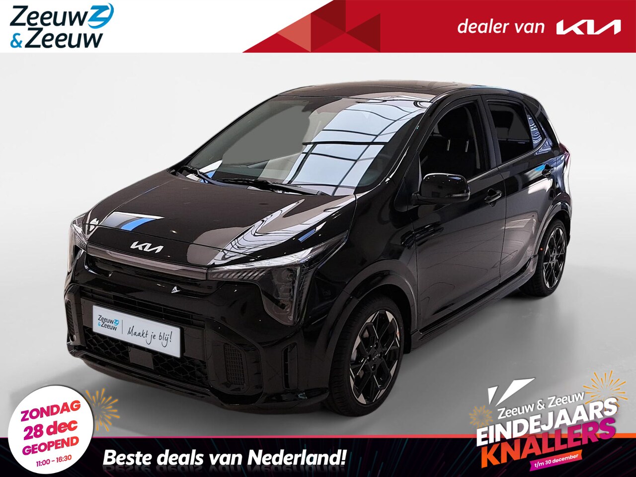 Kia Picanto - 1.0 GDi GT-Line | Enkele kleuren op voorraad bel voor info | € 1.250,- Inruilpremie - AutoWereld.nl