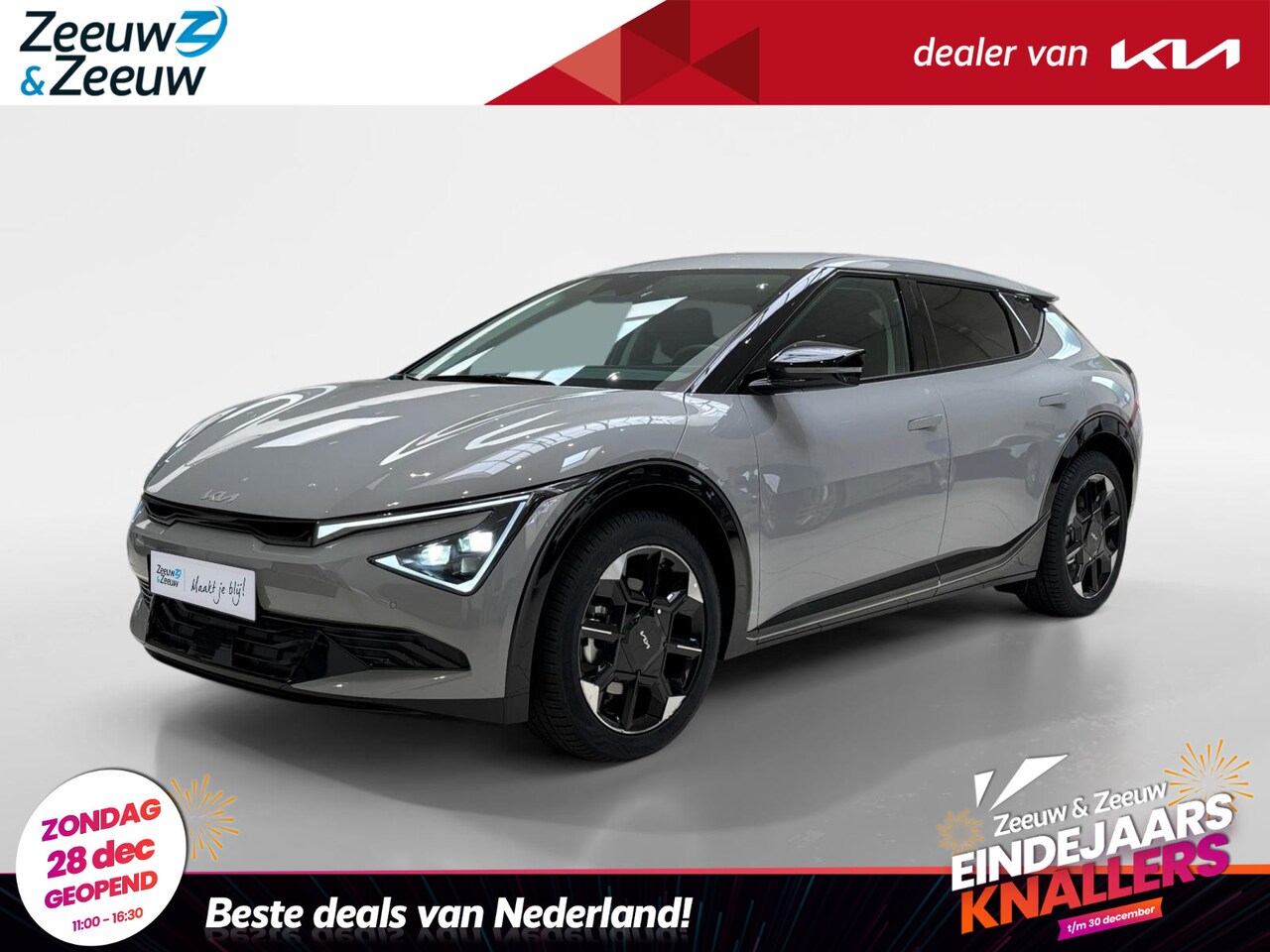 Kia EV6 - Plus AWD 84 kWh ALL WHEEL DRIVE | Enkele kleuren op voorraad bel voor info | € 5000,- Inru - AutoWereld.nl