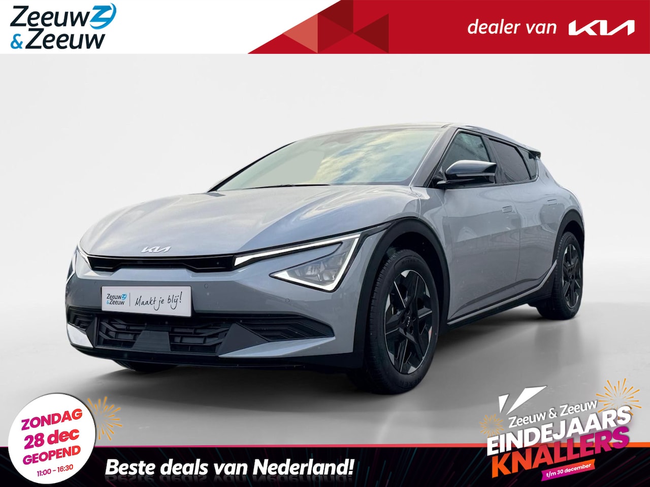 Kia EV6 - Light Edition 63 kWh | Enkele kleuren op voorraad bel voor info | NU MET €4.000,- inruilpr - AutoWereld.nl