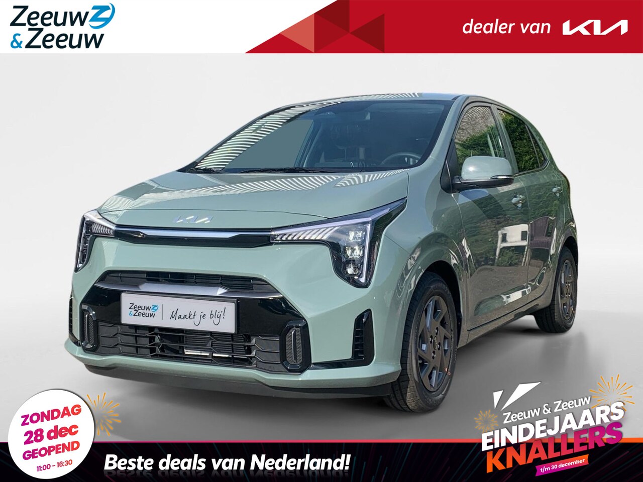 Kia Picanto - 1.0 GDi DynamicPlusLine Automaat | Enkele kleuren op voorraad bel voor info | € 1.250,- In - AutoWereld.nl