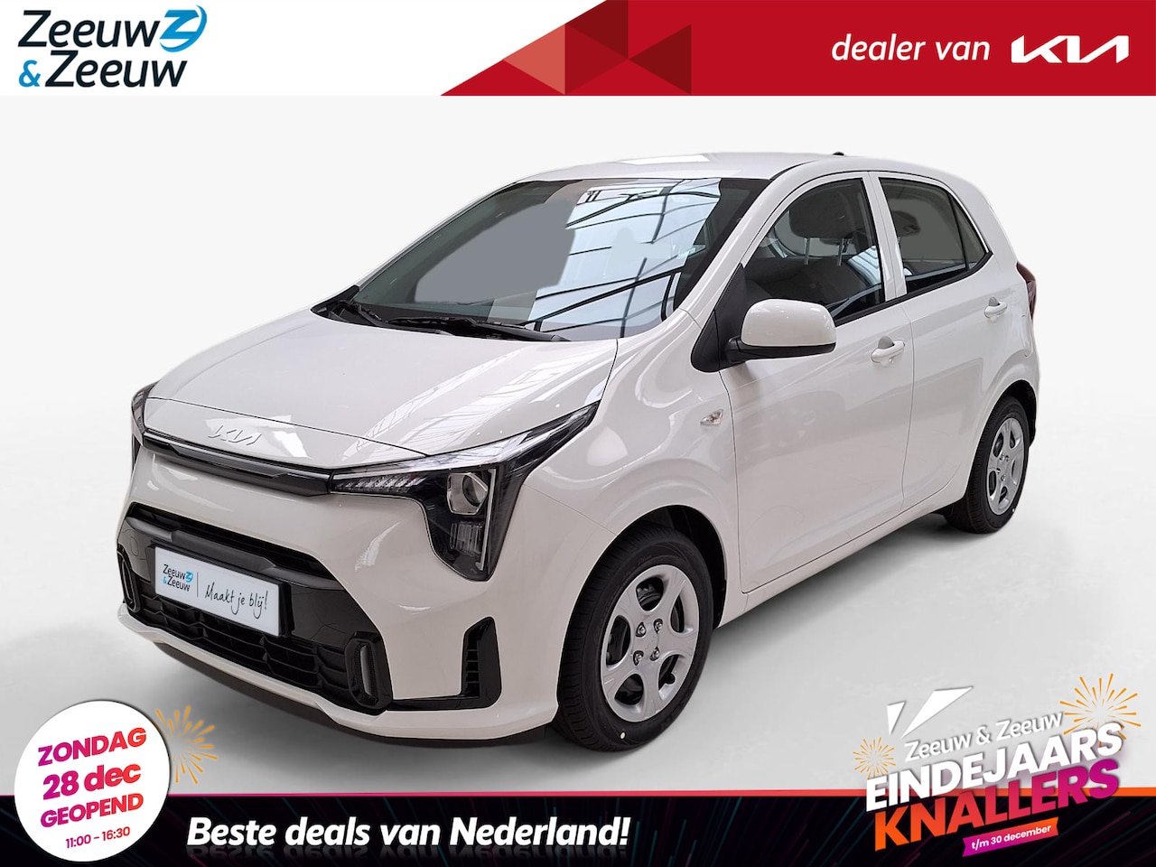 Kia Picanto - 1.0 GDi DynamicLine | Enkele kleuren op voorraad bel voor info | € 1.250,- Inruilpremie - AutoWereld.nl