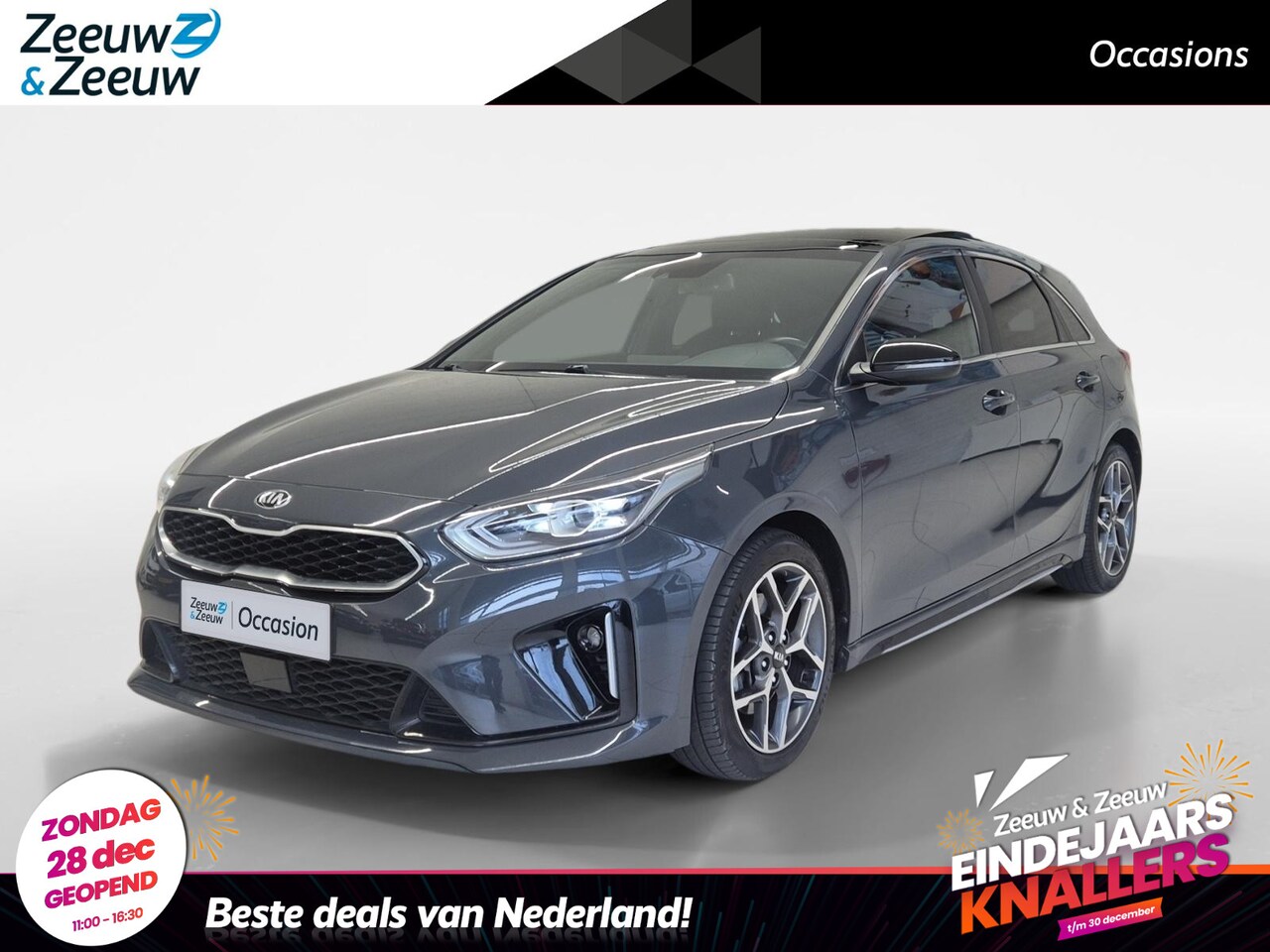 Kia Cee'd - Ceed 1.0 T-GDi GT-Line | Airco | Navi | Camera | LM Velgen | Trekhaak | Panoramadak | - AutoWereld.nl