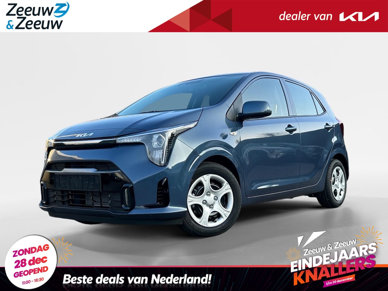 Kia Picanto - 1.0 GDi DynamicLine | Enkele kleuren op voorraad bel voor info | € 1.250,- Inruilpremie - AutoWereld.nl