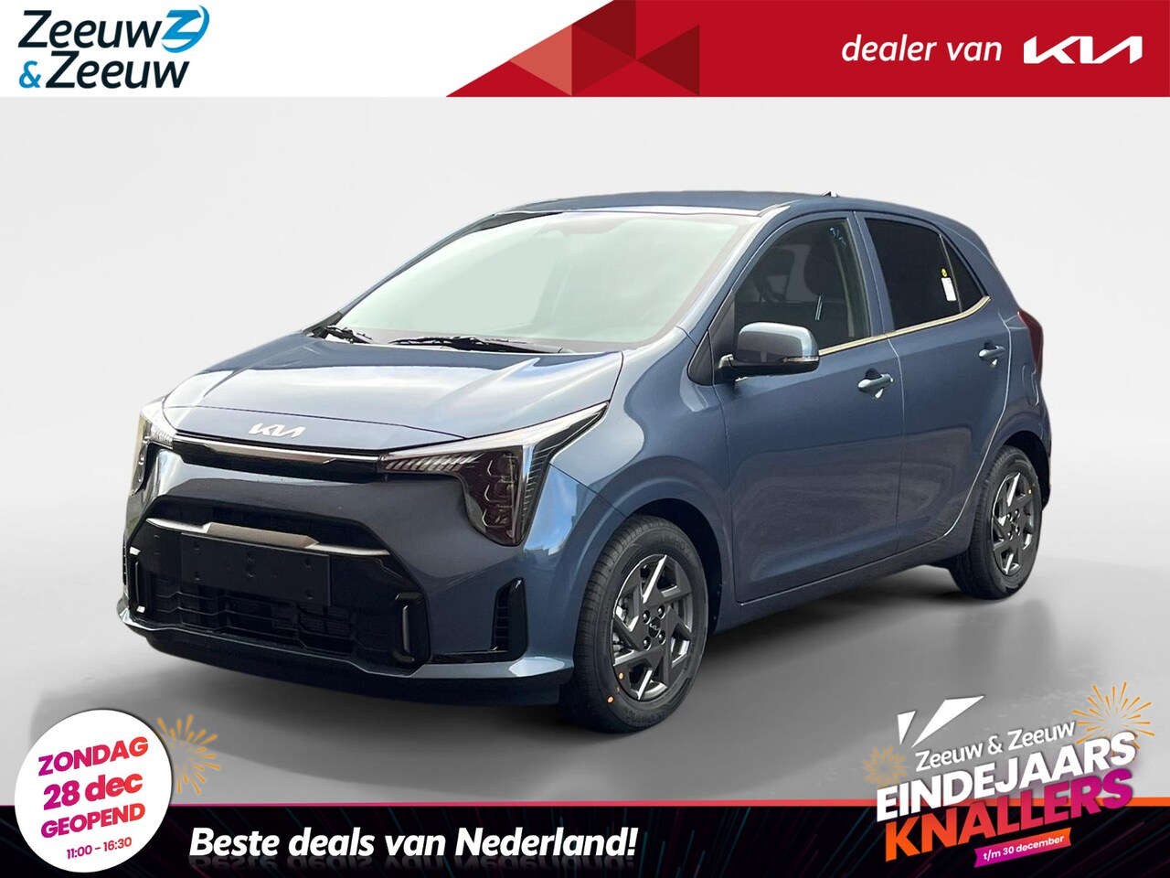 Kia Picanto - 1.0 GDi DynamicPlusLine | Enkele kleuren op voorraad bel voor info | € 1.250,- Inruilpremi - AutoWereld.nl