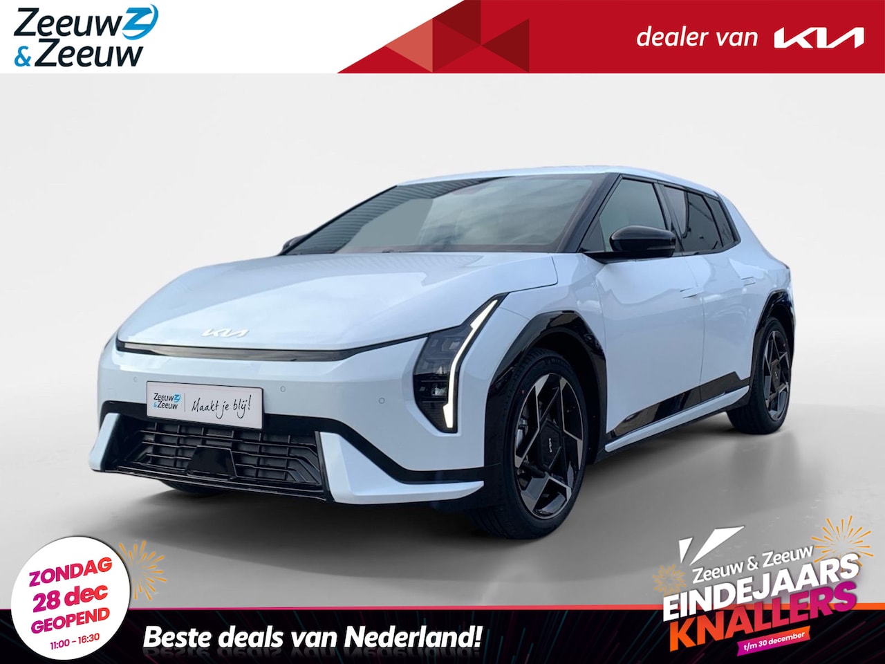 Kia EV4 - GT-PlusLine 81.4 kWh | NIEUW MODEL | 204 pk | 595 km actieradius | NU €3500,- Inruilpremie - AutoWereld.nl