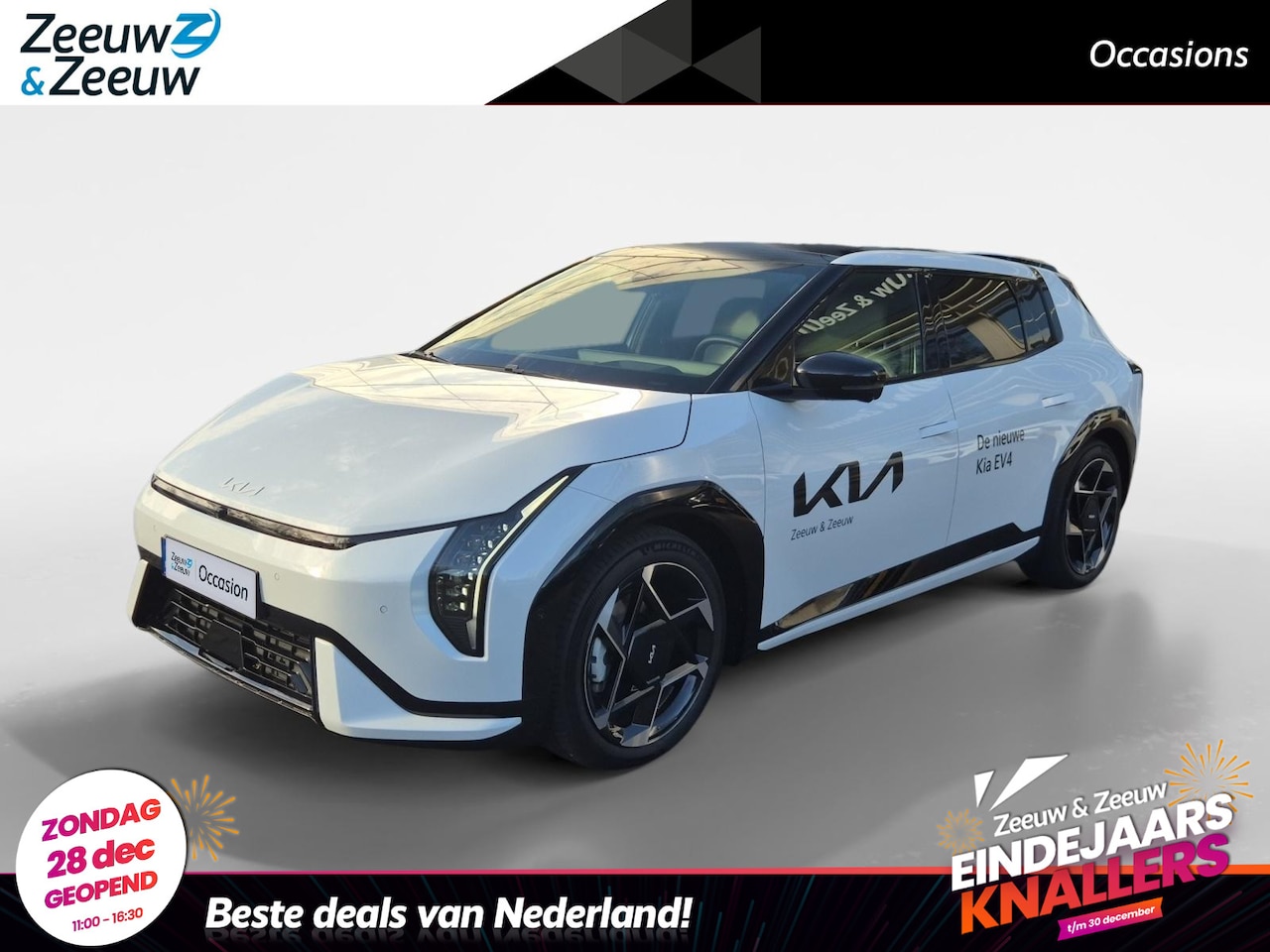 Kia EV4 - GT-PlusLine 81.4 kWh | Climate Control | 360 Graden Camera | Memory Stoelen | Stoelverwarm - AutoWereld.nl