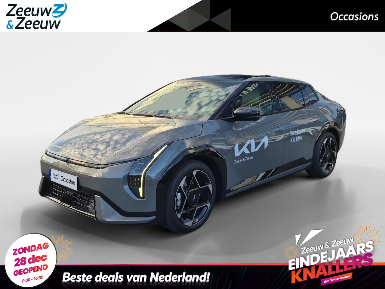 Kia EV4 - GT-PlusLine 81.4 kWh | Climate Control | 360 Graden Camera | Memory Stoelen | Stoelverwarm - AutoWereld.nl