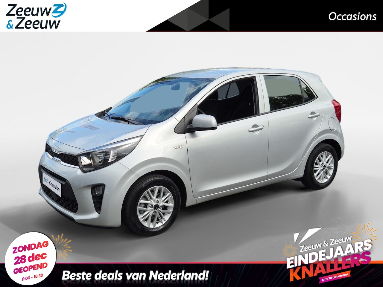 Kia Picanto - 1.0 DPi DynamicLine | Airco | Android auto / Apple Carplay | LM Velgen | Cruise Control | - AutoWereld.nl